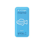 Gem som ser ut som en fisk - Midori D-clip nano 16st