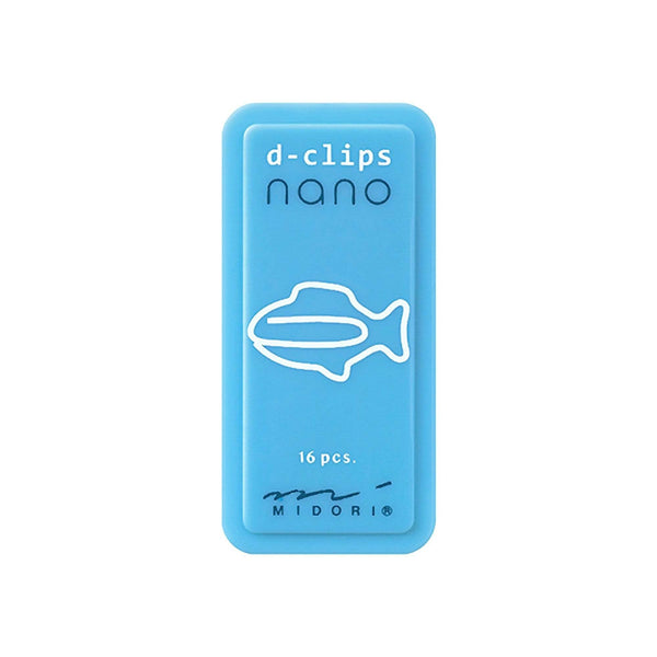 Gem som ser ut som en fisk - Midori D-clip nano 16st